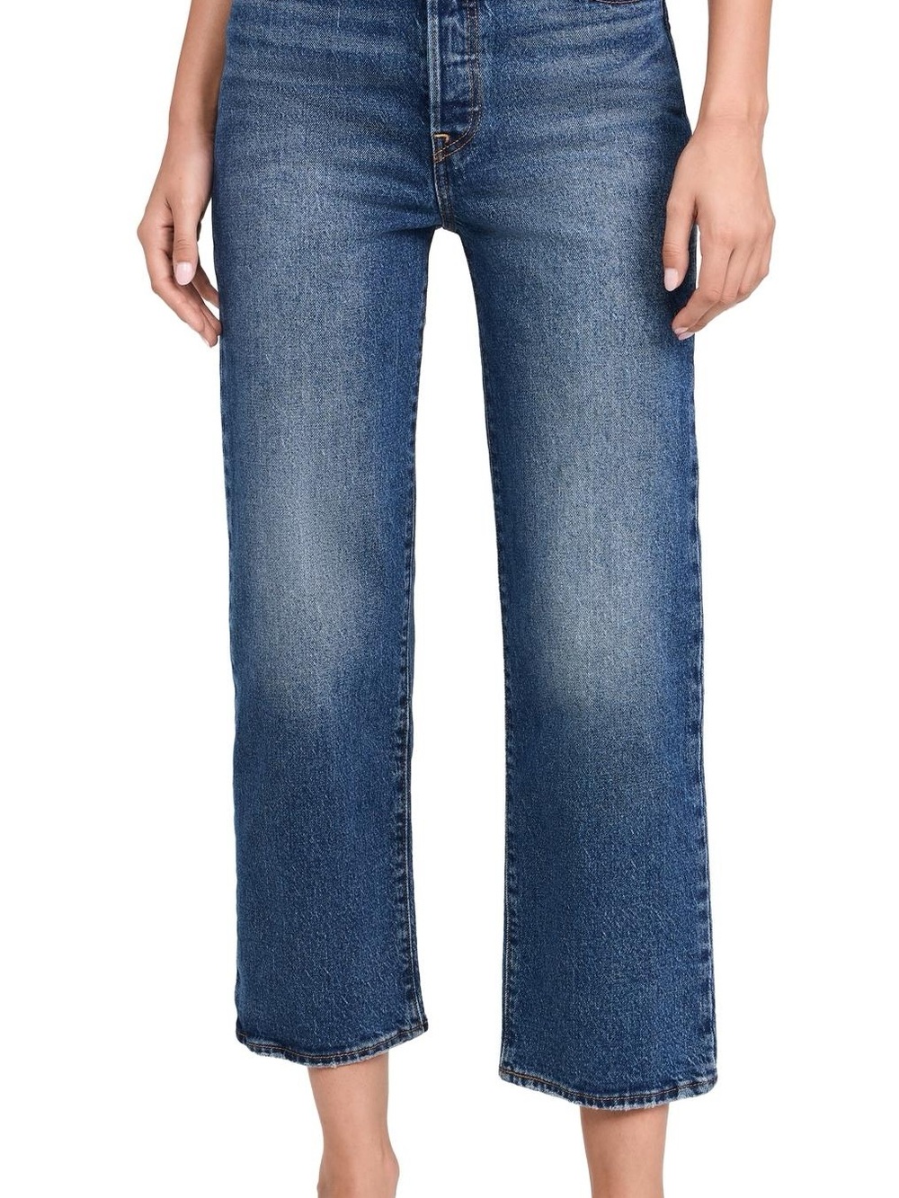 Levi's Ribcage Straight Ankle Noe Down size 24